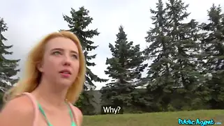 Спортивная шлюха Samantha Rone согласилась на публичный секс