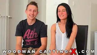 Парень пришел на кастинг с подругой Lexi Dona и разделся тоже