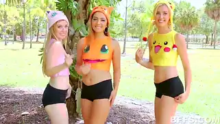 Порно с покемонами Jaye Summers, Haley Reed, Daisy Chainz