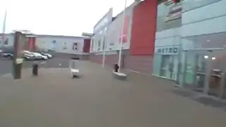 Бледнокожую брюнетку подцепили и устроили ей поездку на тачке в тихом месте.