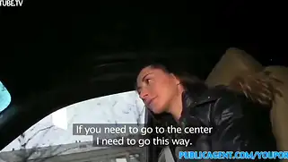 Русская малолетка делает минет и получает по полной от незнакомца за бабки
