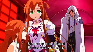 Хентай тентакли проникают в дырочки