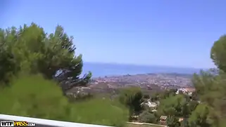 Секс на пляже с группой горячих шлюшек