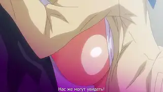 Аниме пизда и большой хентай член слились в едином экстазе