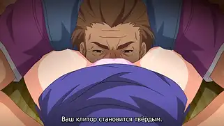 Ебет большим хуем анальную щель хентай крошки