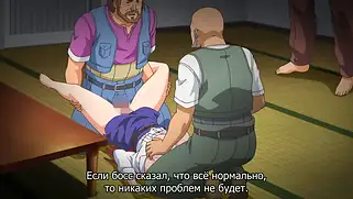 Ебет большим хуем анальную щель хентай крошки