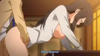 Виртуальная реальность и хентай ебля с грудастой кралей