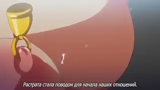 Пиздатое хентай ебалово с любительницей извращений