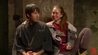 Брат отымел жестко сестру в стиле БДСМ с игрушками