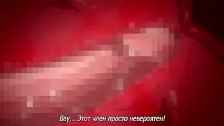 Молодая чпокается с толстяком в горячем хентай сексе