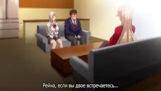 Молодая чпокается с толстяком в горячем хентай сексе