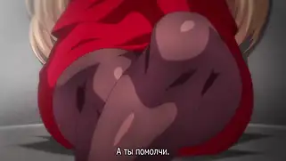 Молодая чпокается с толстяком в горячем хентай сексе