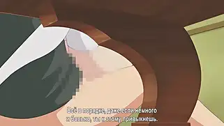 Няшная хентай тянка в кимоно хочет трахаться