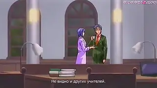 Эпичный БДСМ в жопу с хентай сучками и студентом