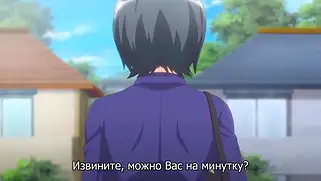 Деловая хентай девушка сосет хуй толстому мужику
