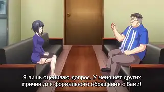 Деловая хентай девушка сосет хуй толстому мужику