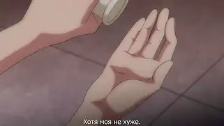 Девушка с членом трахает хентай няшку грудастую