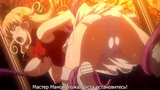 Девушка с членом трахает хентай няшку грудастую