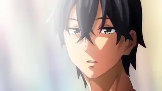 Урагные hentai комиксы в храме с тяночками и парнем с двойным хуем