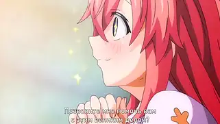 Урагные hentai комиксы в храме с тяночками и парнем с двойным хуем