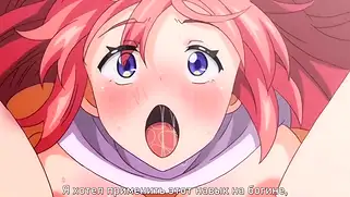 Урагные hentai комиксы в храме с тяночками и парнем с двойным хуем
