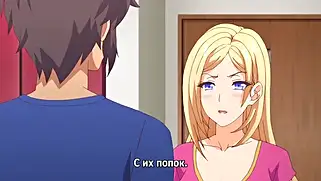 Лохматый парень кончил в мамку, после хентай инцеста