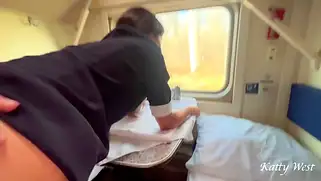 Русское порно от первого лица было пиздато заснято в поезде