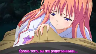 Лижет пизду сестре на пляже и нежно трахает — топ хентай