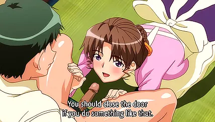 Хентай без цензуры: любовник жёстко трахает молодых хентайных красоток