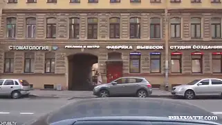 Первые кинопробы в голом виде сделали русскую телку порнозвездой